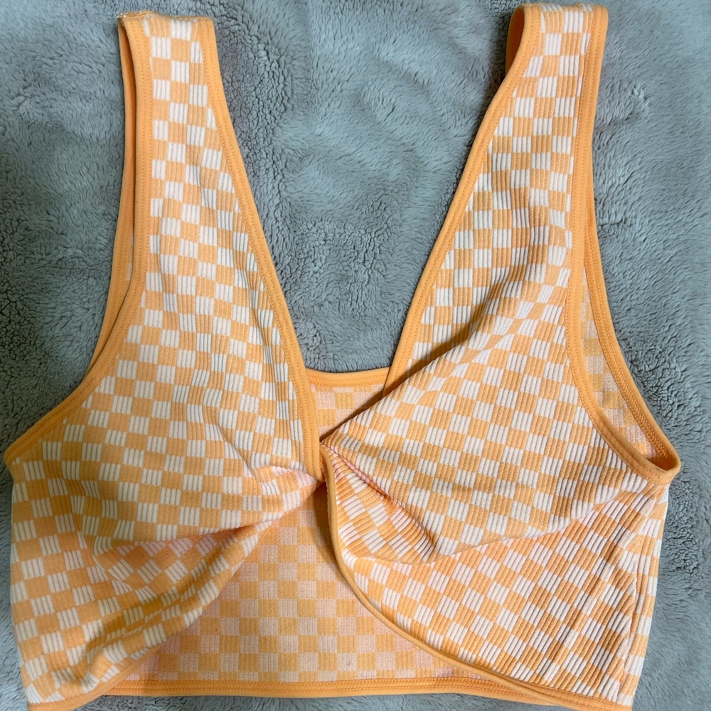 reversible orange tank